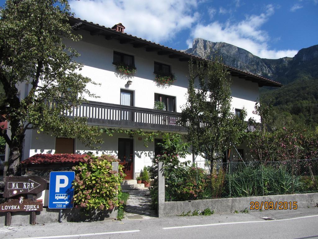 Rooms Pri Lovrizu Kobarid Exterior foto